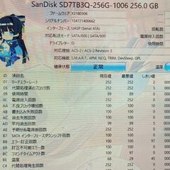 ノートPC用メモリ DR3L 1600MHz 8GB×2枚 SODIMMと2.5インチ256GB SSDの画像
