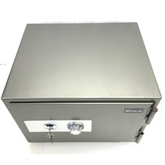 大51 エーコー GENERAL SSL-4 耐火金庫 耐熱金庫 鍵2本付 取説付 ダイヤル式 4段式 グレー 家庭用 防犯の画像