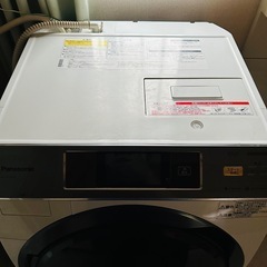 10/19(日)or10/21(火)手渡し　Panasonic ドラム式洗濯乾燥機 NA-VX9300L 2014年式の画像
