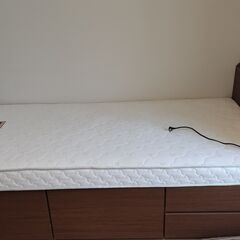 シングルベッド（ニトリ製　マットレス付 ）の画像