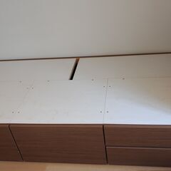 シングルベッド（ニトリ製　マットレス付 ）の画像