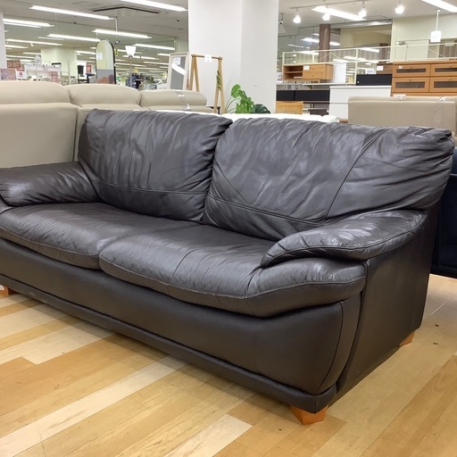 【トレファク ラパーク岸和田店】Leatherworld ２人掛けソファー　入荷しました。