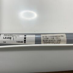【お売りします】 IKEA　MELLTORP 15288　白い角テーブル　LAVER 15540　ダイニングチェア　2個の画像