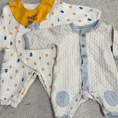 ベビー冬服ロンパース50ー70cm 女の子の画像