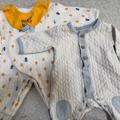 ベビー冬服ロンパース50ー70cm 女の子の画像