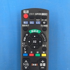 Panasonic  テレビ用リモコン  N2QAYB000814の画像