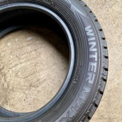 【スタッドレス】DUNLOP WINTERMAXX WM02 185/65R15 88Q M+S 中古タイヤ4本セットの画像