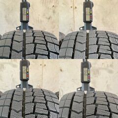 【スタッドレス】DUNLOP WINTERMAXX WM02 185/65R15 88Q M+S 中古タイヤ4本セットの画像