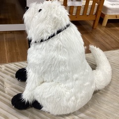 ぬいぐるみ　犬（ボンド）【町田市再生家具】1017の画像
