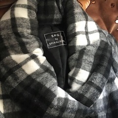 SPG スパイラルガール チェックコート　Lサイズの画像