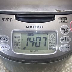 IH炊飯ジャー 5.5合炊き 三菱電機　炭炊釜 NJ-KE10の画像