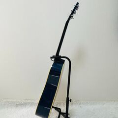 【要メンテ】アコースティックギター　HONEY BEE　濃いブルーの画像