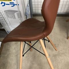 【ジャングルジャングル石津店】チェア ブラウン デザインチェア おしゃれ 新生活 クリーニング済み 堺市 西区 東区 北区 南区 堺区 石津の画像
