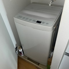 ハイアール 2020年製　洗濯機の画像
