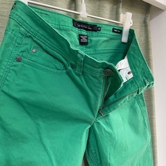 Calvin Klein Jeansカルバン・クライン ジーンズ　デニム　28 ストレッチ パンツ デニムパンツ  緑 ボトムスの画像