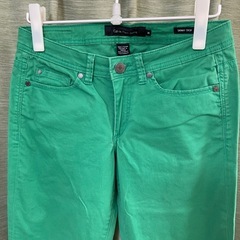 Calvin Klein Jeansカルバン・クライン ジーンズ　デニム　28 ストレッチ パンツ デニムパンツ  緑 ボトムスの画像
