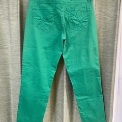 Calvin Klein Jeansカルバン・クライン ジーンズ　デニム　28 ストレッチ パンツ デニムパンツ  緑 ボトムスの画像