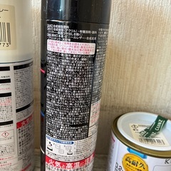 白い塗料4点セットの画像
