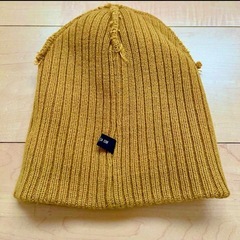 コムサ イズム ニット帽 マスタードの画像
