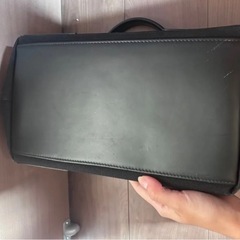 BALENCIAGA バレンシアガ トートバッグ バッグ 黒 ブラック ハンドバッグ キャンバス レザーの画像