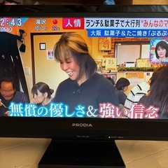 16インチ液晶テレビの画像