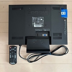 16インチ液晶テレビの画像