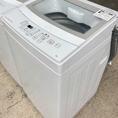✨ ニトリ N-SIMPLEシリーズ 洗濯機 6kg 🚚【配達・設置対応／あんしん動作保証あり】 の画像