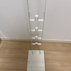 山崎実業(Yamazaki) コードレスクリーナースタンド ホワイトの画像
