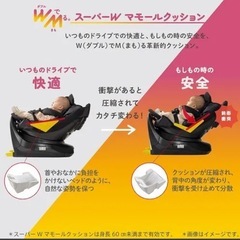 アップリカ　マモリラ ISOFIX チャイルドシート　ケープネイビーの画像