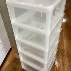 5段収納ケース【町田市再生家具】252048の画像