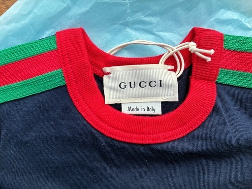 ★GUCCIベビー服★未使用0-3ヶ月用