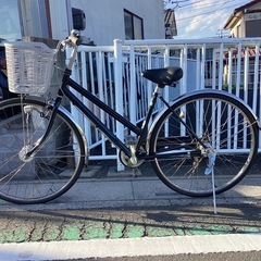 【中古自転車】　(ブラック) 外装6段　27インチの画像