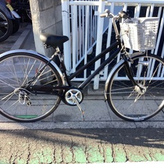 【中古自転車】　(ブラック) 外装6段　27インチの画像