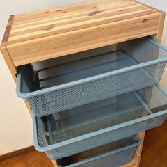 【決定済み】【美品＊半額以下!!】IKEA TROFAST×収納Box の画像