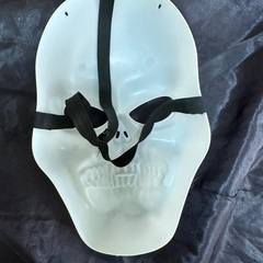 ハロウィンの頭蓋骨マスクの画像