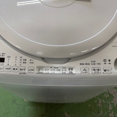 【ドリーム川西店御来店限定】☆ジモティー見たよ♪割引☆シャープ　8.0kg洗濯機　ES-TX8G  2022年製／クリーニング済み【2125560000031248】の画像