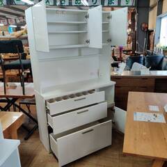 【愛品倶楽部柏店】NITORI ニトリ 3枚扉キッチンボード ソレル120KB 幅120cmの画像