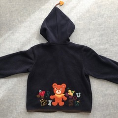 サイズ100ミキハウス　ダッフルコートの画像