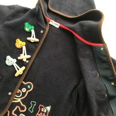 サイズ100ミキハウス　ダッフルコートの画像