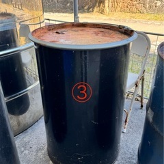 いい感じに錆びたドラム缶  残り3缶
の画像