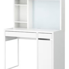 IKEA MICKE ブラックブラウン 
勉強机 の画像