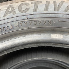 2023年製 YOKOHAMA 185/60R15 4本 夏タイヤ中古 フィットシエンタデミオふぃるだフィルダーの画像