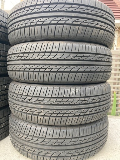 2023年製 YOKOHAMA 185/60R15 4本 夏タイヤ中古 フィットシエンタデミオふぃるだフィルダー