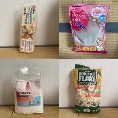 ハムスターなどの小動物用 床材まとめの画像