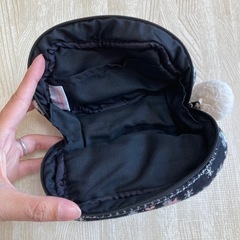 【新品・タグ付き】Disney ★ ミッキー＆ミニー　ノルディック柄　ポーチの画像