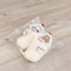 未使用品！ミキハウスファーストシューズの画像