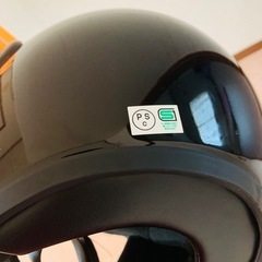 バイク用PSCマーク付きヘルメットの画像