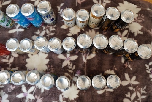 ビール、チューハイなど　55本セット