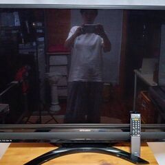 【B340】三菱　液晶カラーテレビ　リアル　動作確認OK　46インチ　2010年製の画像