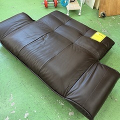 【ドリーム川西店御来店限定】☆ジモティー見たよ♪割引☆デザイン2Pソファ／クリーニング済み【2125560000032444】の画像